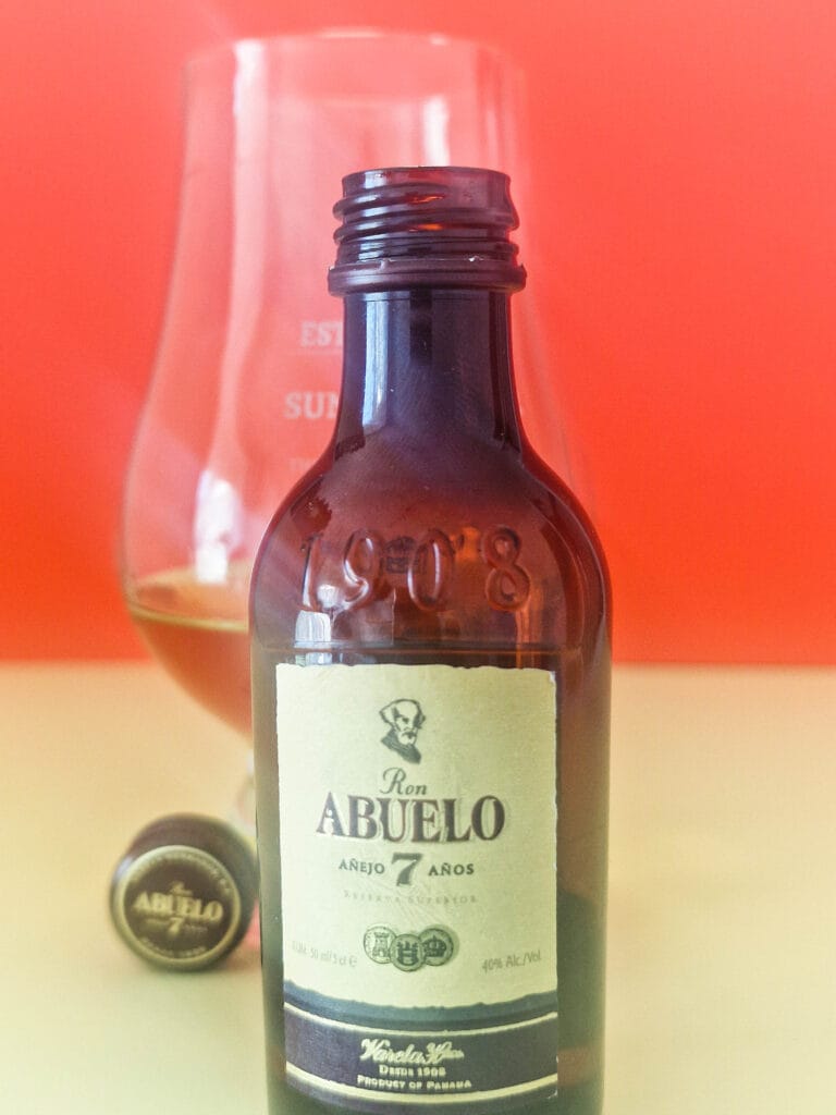 RON ABUELO AÑEJO 7 SAMPLE BOTTLE 40% ALC