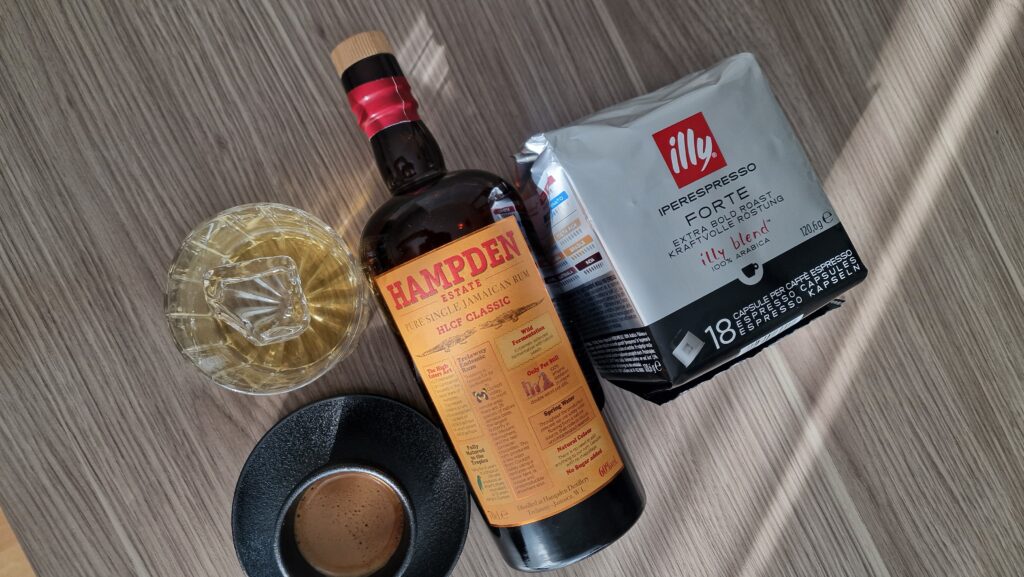 HAMPDEN HLCF CLASSIC & illy FORTE RUM TASTING RUM PAIRING RUM REVIEW SUNDAY RUMOR