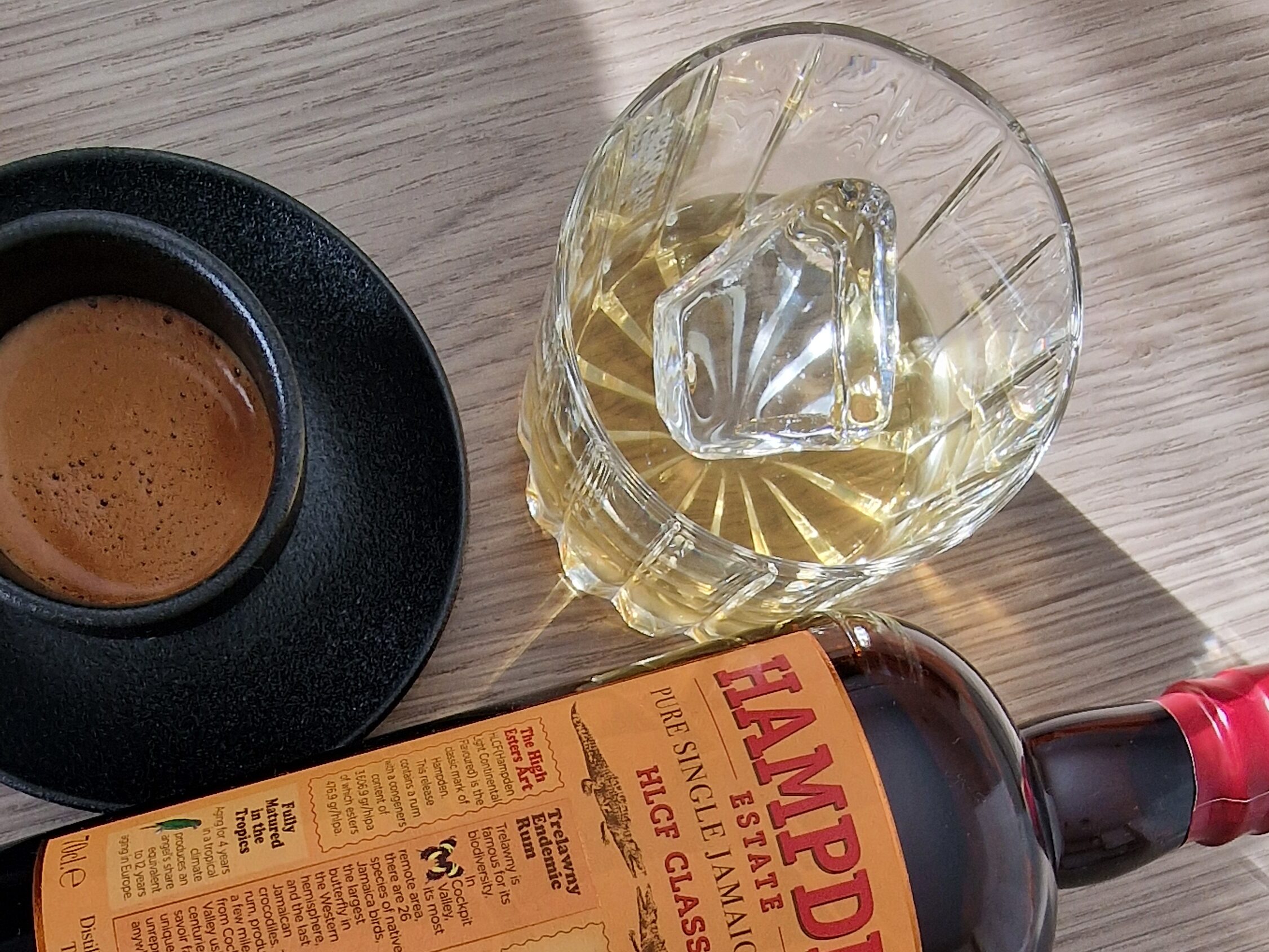 HAMPDEN HLCF CLASSIC & illy FORTE RUM TASTING RUM PAIRING ESPRESSO HAMPDEN RUM RUM REVIEW SUNDAY RUMOR